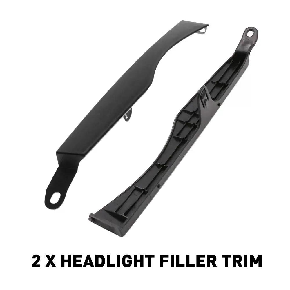 FOR 2005-2011 TOYOTA TACOMA FRONT BUMPER HEADLIGHT FILLER TRIM PANEL LH & RH EOA 6B93BC-57 [4]