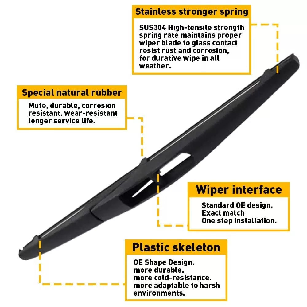 FOR 2007-2020 Acura MDX Rear Windshield Wiper Arm & Blade 76720SWA003 Honda CRV 6B93BC-57 [7]