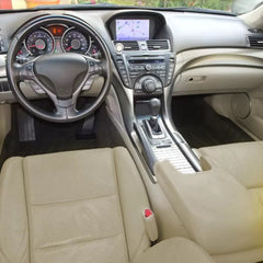 FOR 2009-2014 Acura TL Center Console Lid Armrest Cover Vinyl Leather Trim EOA 6B93BC-57 [4]