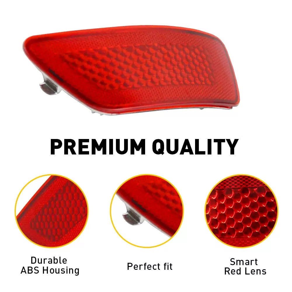 FOR 2011-2017 JEEP COMPASS BUMPER REAR REFLECTOR TAIL LAMP PASSENGER CASE SIDE 6B93BC-57 [7]