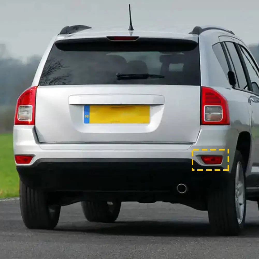 FOR 2011-2017 JEEP COMPASS BUMPER REAR REFLECTOR TAIL LAMP PASSENGER CASE SIDE 6B93BC-57 [9]