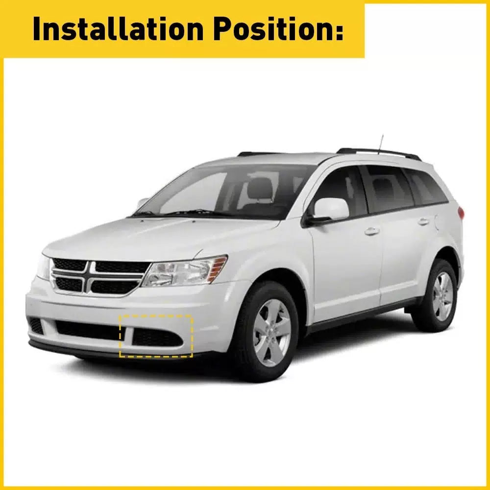 FOR 2011-2020 DODGE JOURNEY LEFT DRIVER FRONT FOG LIGHT LAMP COVER GRILL BEZEL A 6B93BC-57 [7]