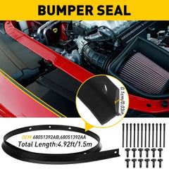 FOR 2018-22 Dodge Challenger Front Hood Bumper Weatherstrip Seal And Rivets EOA 6B93BC-57 [1]