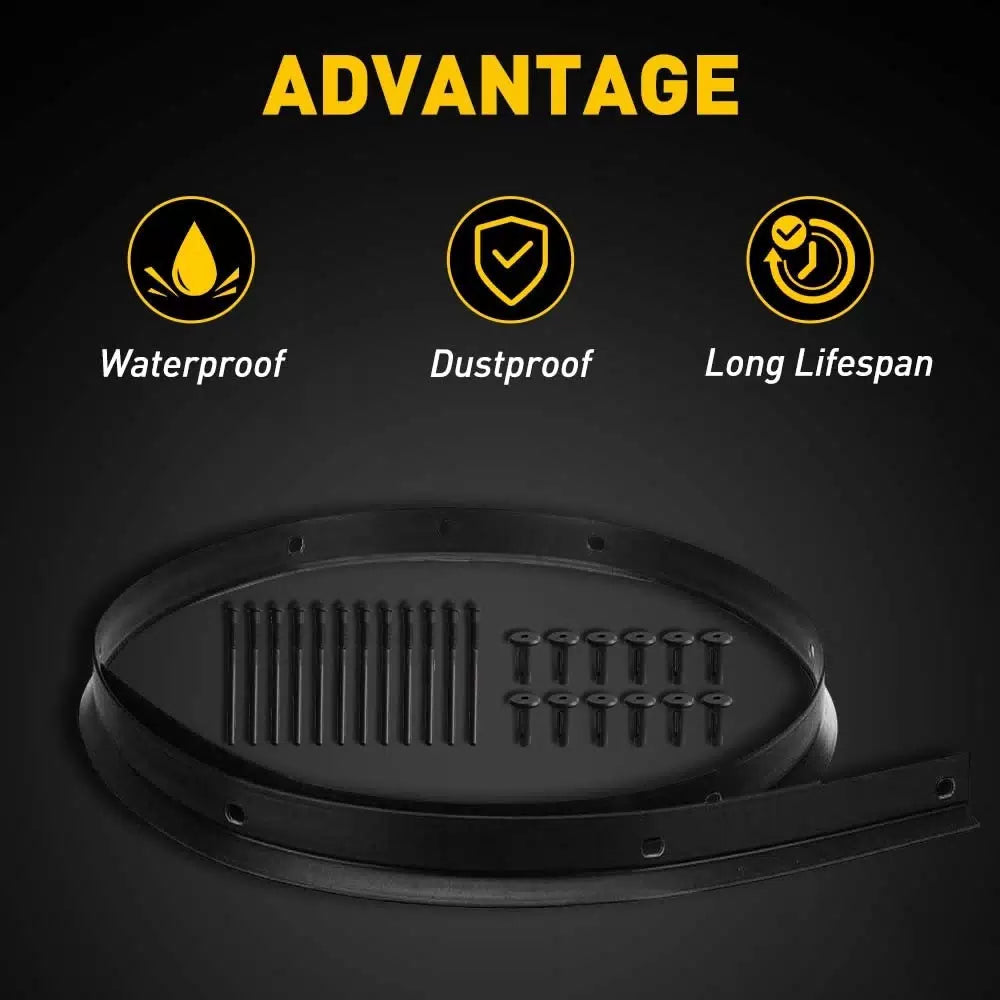 FOR 2018-22 Dodge Challenger Front Hood Bumper Weatherstrip Seal And Rivets EOA 6B93BC-57 [7]