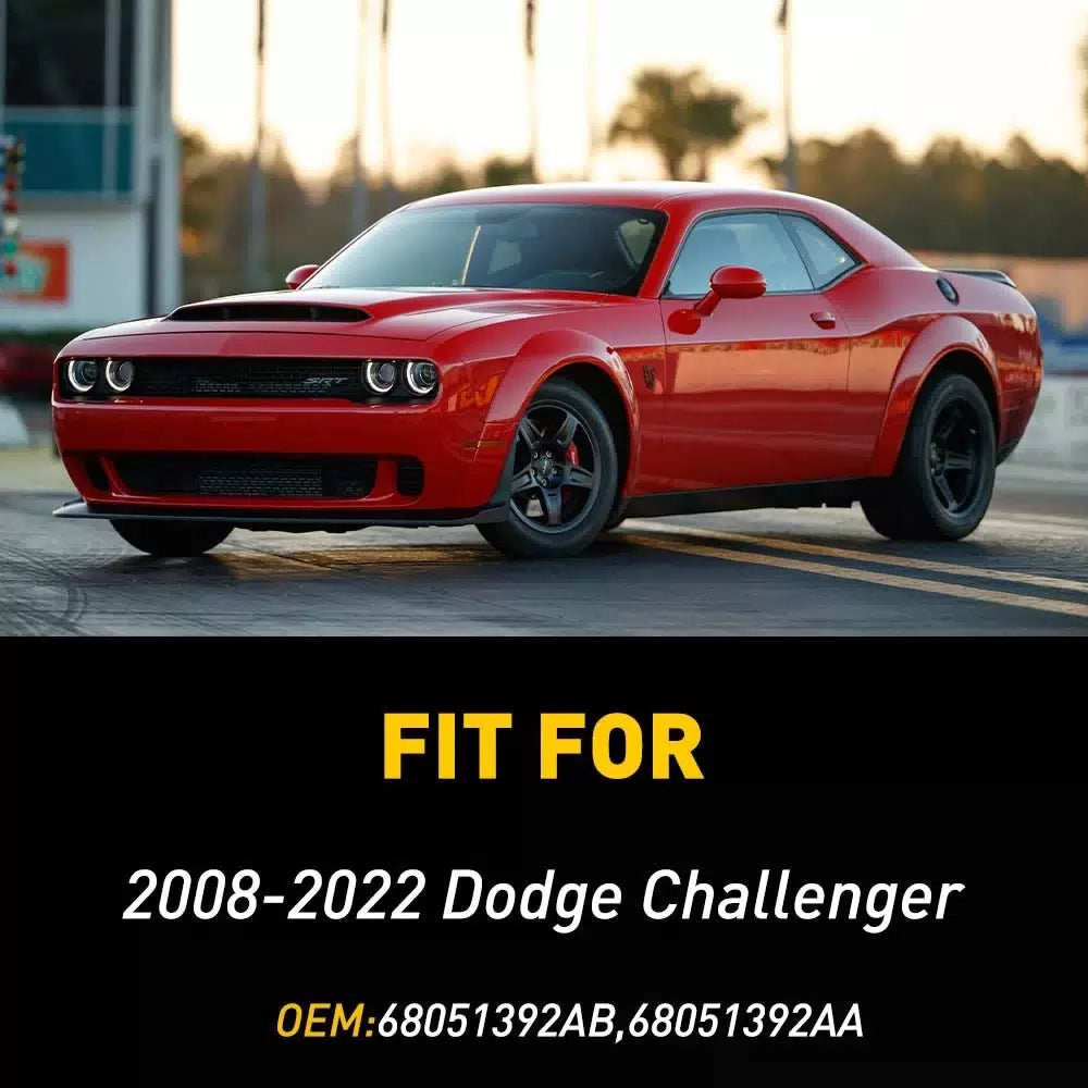 FOR 2018-22 Dodge Challenger Front Hood Bumper Weatherstrip Seal And Rivets EOA 6B93BC-57 [8]