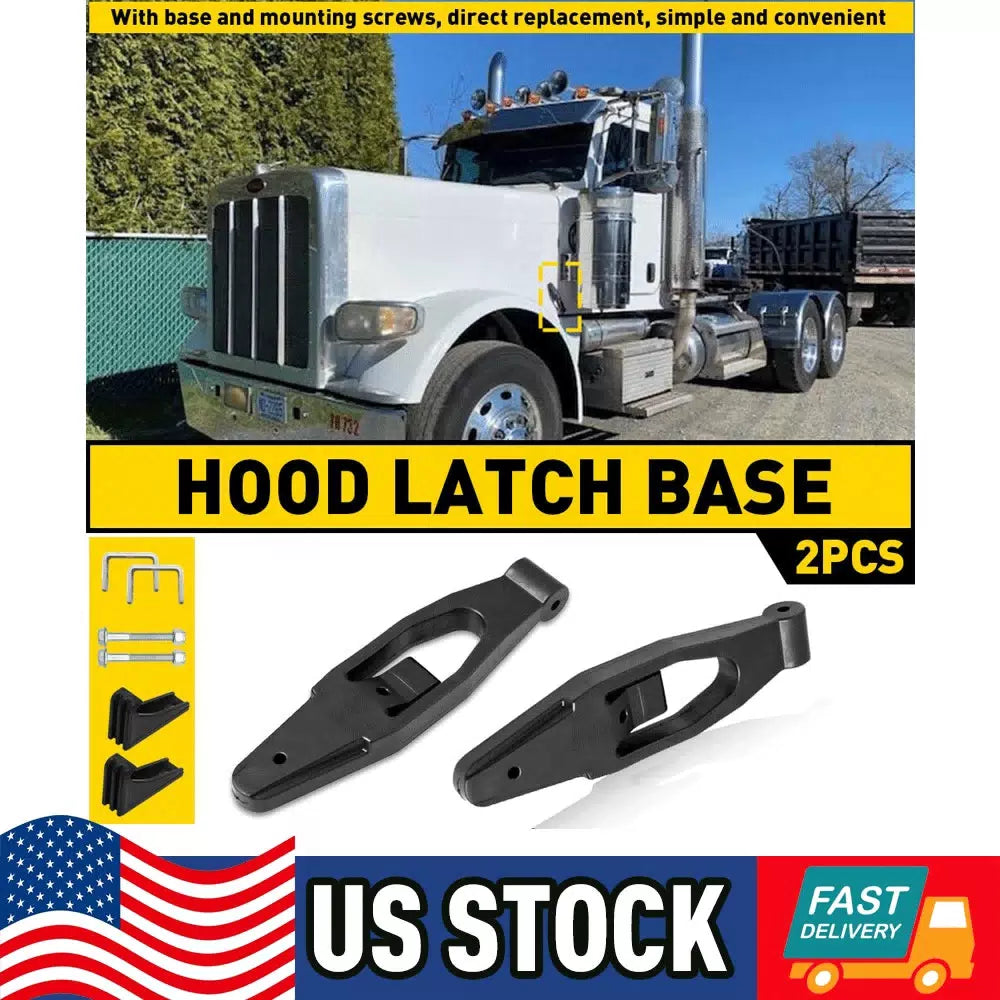 FOR Kenworth Peterbilt Hood Latch assembly kit ✔Ships L56-0001 ASAP 6B93BC-57 [1]