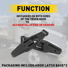 FOR Kenworth Peterbilt Hood Latch assembly kit ✔Ships L56-0001 ASAP 6B93BC-57 [4]