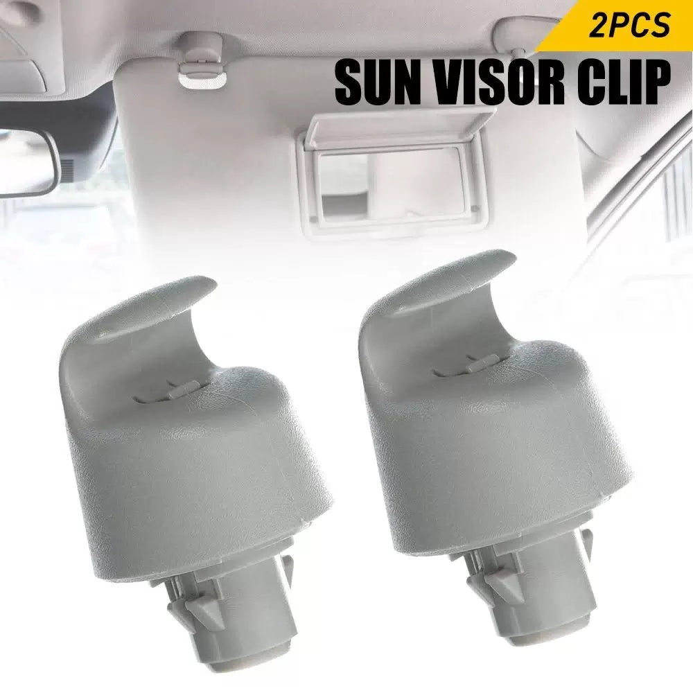 FOR NISSAN ALTIMA MURANO PATHFINDER MAXIMA DRIVER PASSENGER SUN VISOR CLIP US EA 6B93BC-57 [10]