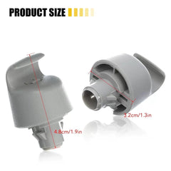 FOR NISSAN ALTIMA MURANO PATHFINDER MAXIMA DRIVER PASSENGER SUN VISOR CLIP US EA 6B93BC-57 [2]