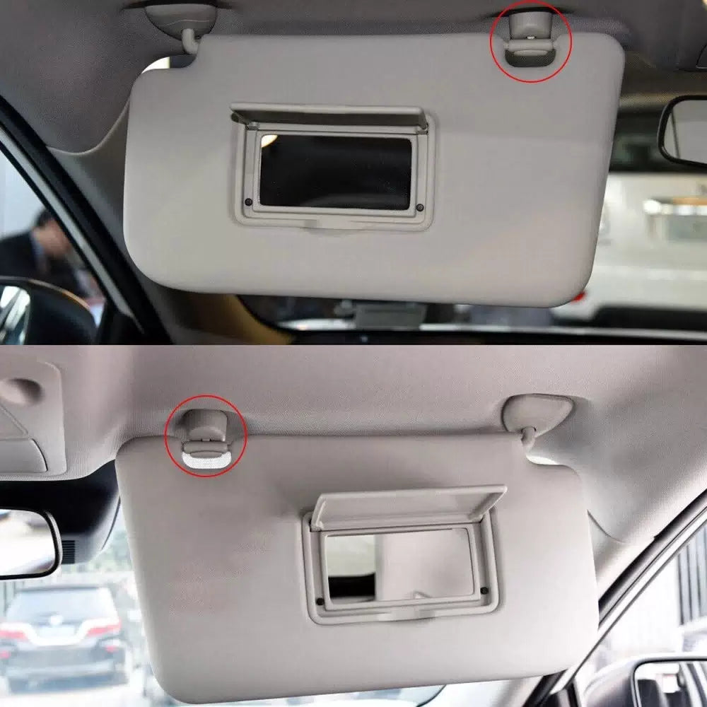 FOR NISSAN ALTIMA MURANO PATHFINDER MAXIMA DRIVER PASSENGER SUN VISOR CLIP US EA 6B93BC-57 [3]