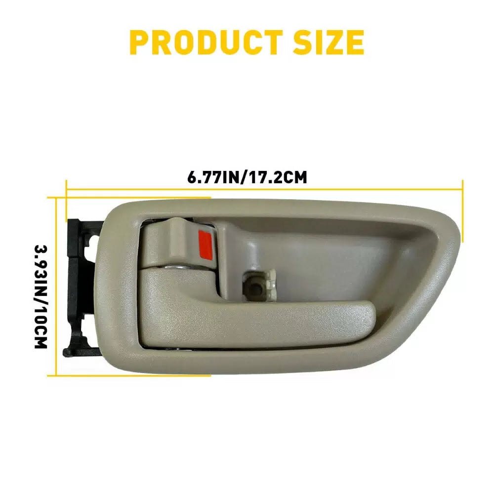 FOR Toyota Sequoia 01-07 Left LH Interior Door Inner Handle Cover Front Rear EOA 6B93BC-57 [2]