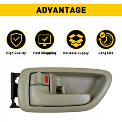 FOR Toyota Sequoia 01-07 Left LH Interior Door Inner Handle Cover Front Rear EOA 6B93BC-57 [3]
