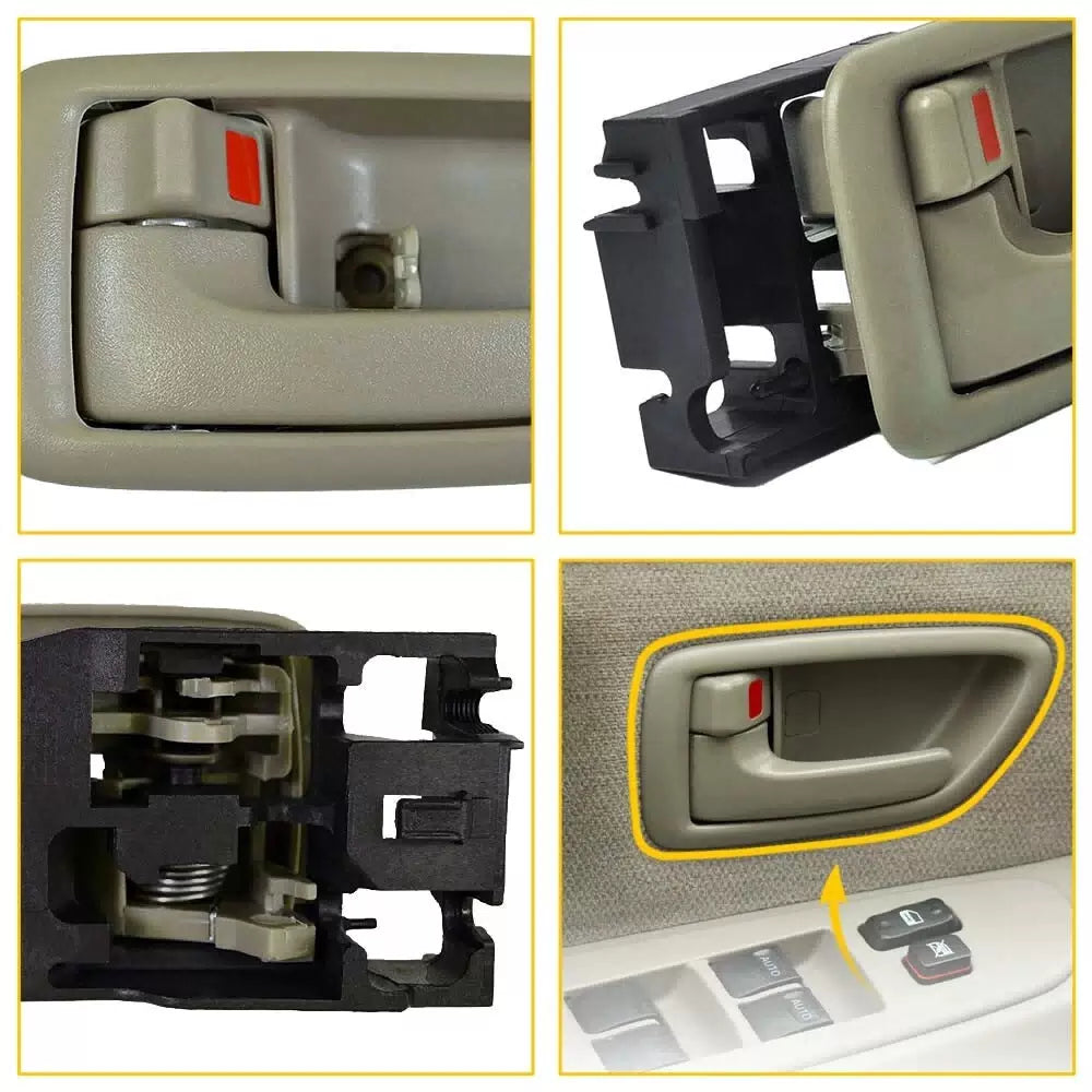 FOR Toyota Sequoia 01-07 Left LH Interior Door Inner Handle Cover Front Rear EOA 6B93BC-57 [4]