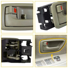 FOR Toyota Sequoia 01-07 Left LH Interior Door Inner Handle Cover Front Rear EOA 6B93BC-57 [4]