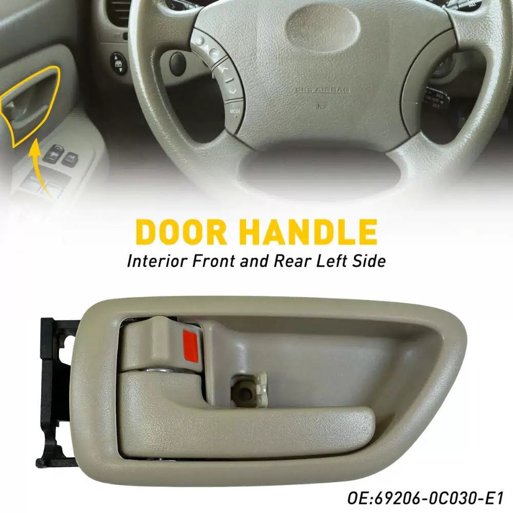 FOR Toyota Sequoia 01-07 Left LH Interior Door Inner Handle Cover Front Rear EOA 6B93BC-57 [6]