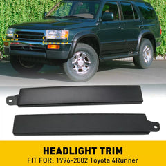 FRONT BUMPER GRILLE HEADLIGHT FILLER TRIM PANELS SET FOR 96-02 TOYOTA 4RUNNER EA 6B93BC-57 [1]