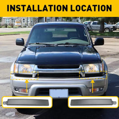 FRONT BUMPER GRILLE HEADLIGHT FILLER TRIM PANELS SET FOR 96-02 TOYOTA 4RUNNER EA 6B93BC-57 [4]