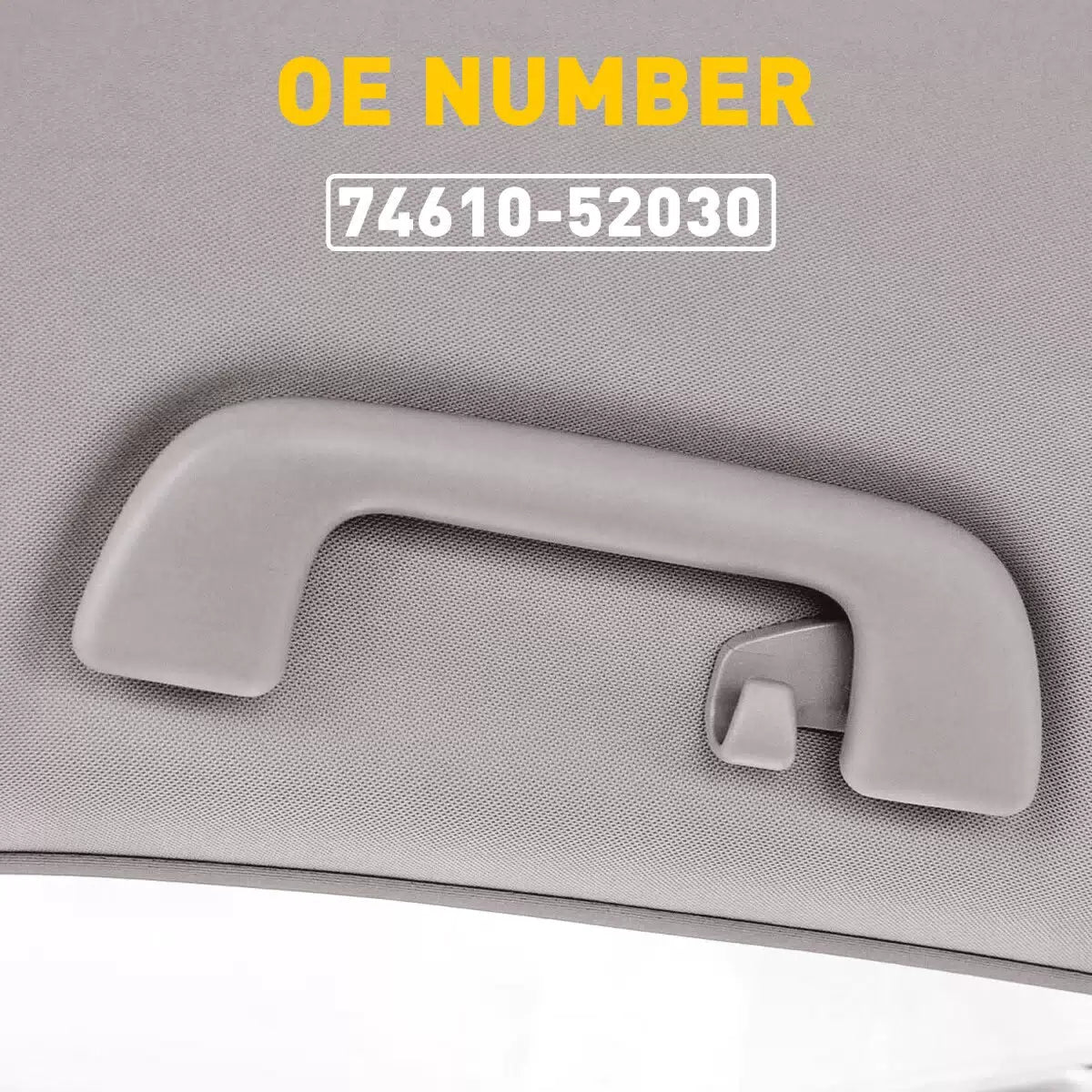 F+R Car Roof Armrest Ceiling Inner Pull Handle for Toyota Corolla Yaris Vios 6B93BC-57 [9]