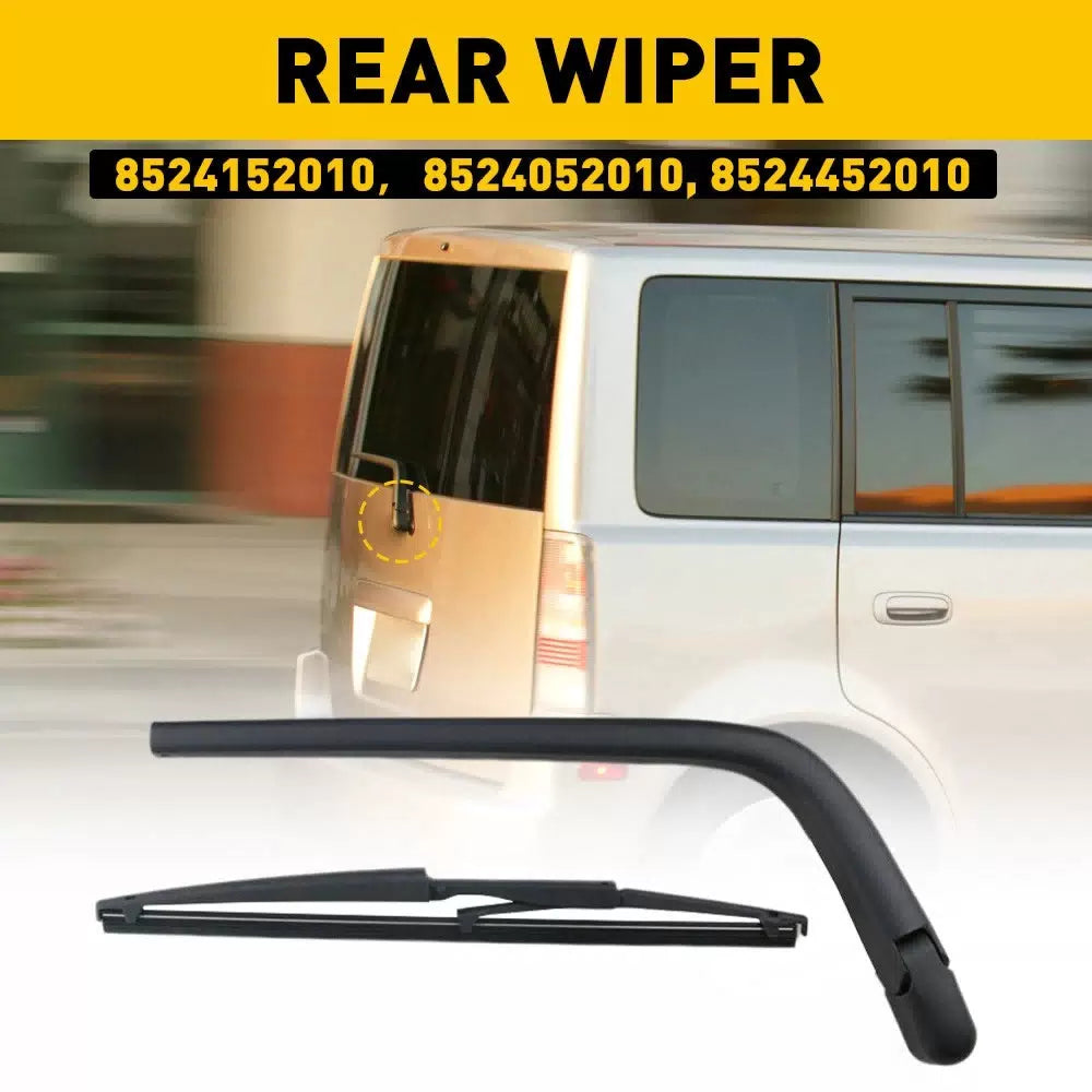 Fit For 2004-2006 Scion XB Rear Windshield Wiper Arm Blade Set 524152010 Black 6B93BC-57 [1]