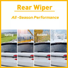 Fit For 2004-2006 Scion XB Rear Windshield Wiper Arm Blade Set 524152010 Black 6B93BC-57 [4]