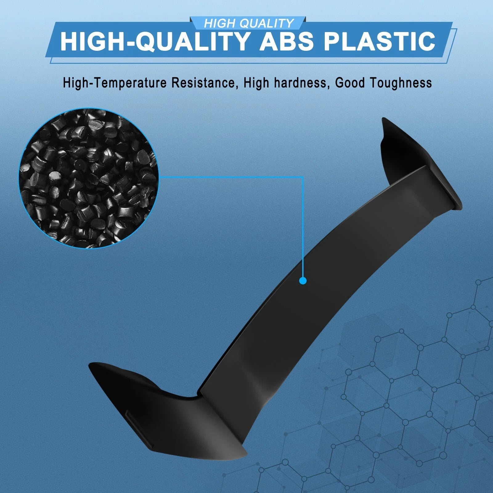 Fit For 2006-2011 Honda Civic 8th Gen 4DR Black Rear Trunk Wing Spoiler 6B93BC-57 [4]