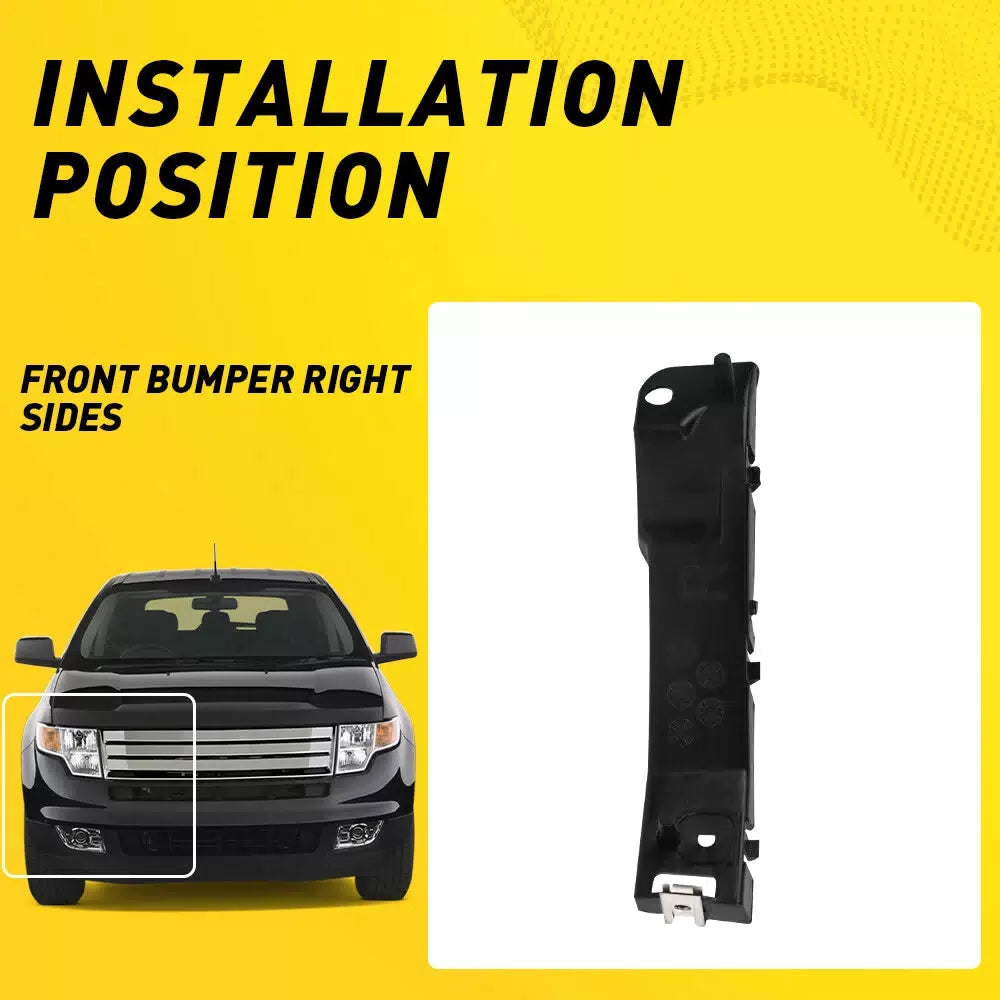 Fit For 2007-2010 Ford Edge Front Driver Passenger and Side Bumper Bracke EOA 6B93BC-57 [2]