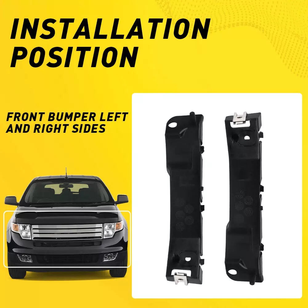 Fit For 2007-2010 Ford Edge Front Driver Passenger and Side Bumper Bracket EOA 6B93BC-57 [3]