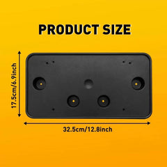 Fit For 2019-2021 Chevy Silverado 1500 Front License Plate Tag Bracket Holder EA 6B93BC-57 [2]