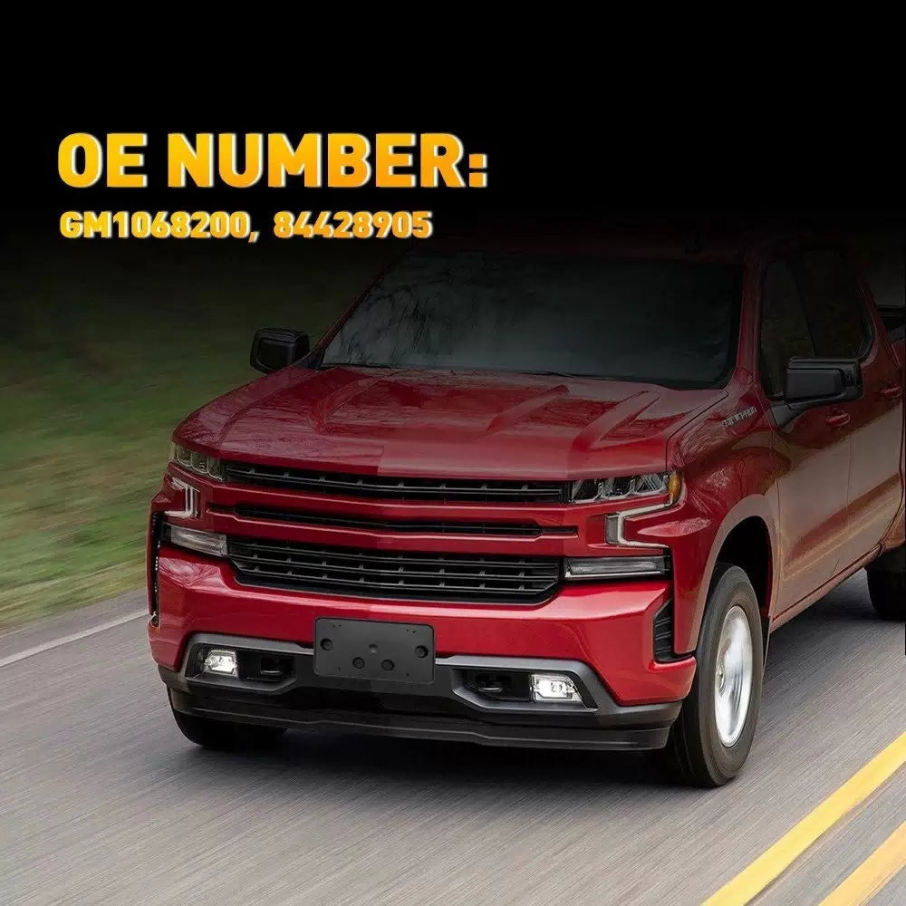 Fit For 2019-2021 Chevy Silverado 1500 Front License Plate Tag Bracket Holder EA 6B93BC-57 [7]