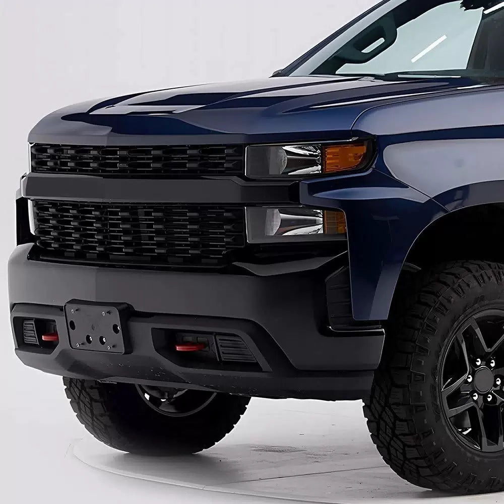 Fit For 2019-2021 Chevy Silverado 1500 Front License Plate Tag Bracket Holder EA 6B93BC-57 [9]