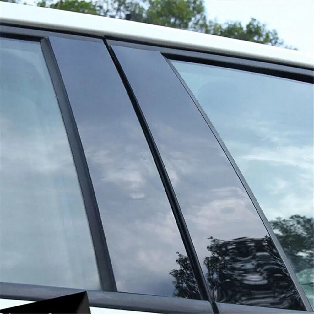 Fit For FORD Explorer 2011-2019 6Pcs Car Pillar Post Cover Door Trim PC Plastic 6B93BC-57 [7]