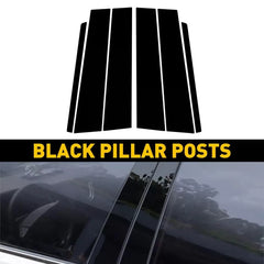 Fit For Ford Explorer 2011-2019 Black Pillar Door Posts Cover Panel Trim 6pcs EA 6B93BC-57 [1]