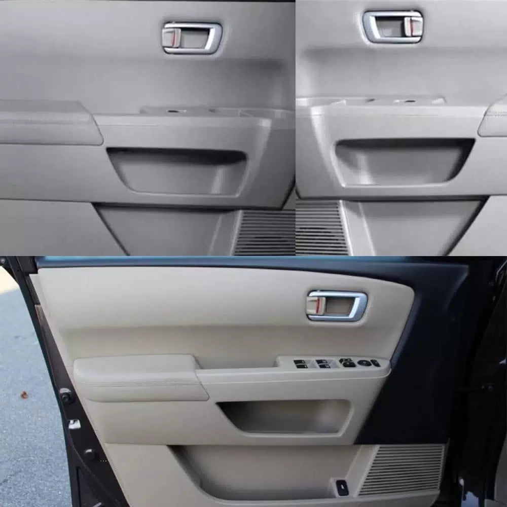 Fit For Honda Pilot 2009-2015 Leather Left Front Door Panels Armrest Cover 6B93BC-57 [9]