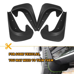 Fit For Silverado Mud 2014-2018 Flaps Mud Guards Splash Guards Molded Front&Rear 6B93BC-57 [2]