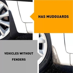 Fit For Silverado Mud 2014-2018 Flaps Mud Guards Splash Guards Molded Front&Rear 6B93BC-57 [3]