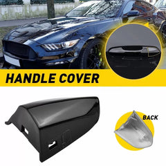 Fit Ford Mustang 2015-21 Shadow G1 Driver Door Handle Key Cap Cover Bezel USEOA 6B93BC-57 [1]
