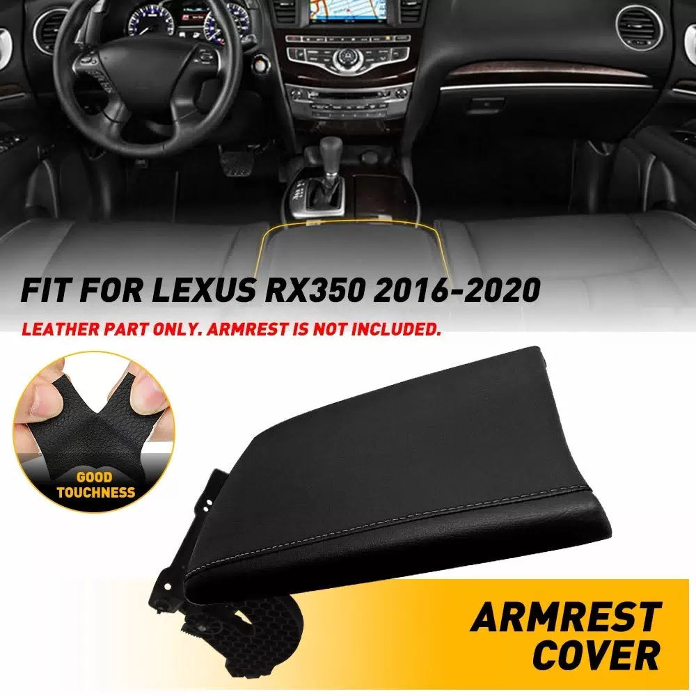 Fit Lexus RX350 2016-2020 Center Console Lid Armrest Leather Cover PU Leather EA 6B93BC-57 [1]