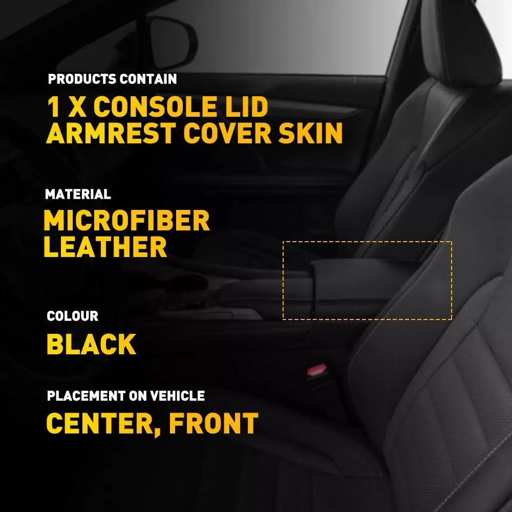Fit Lexus RX350 2016-2020 Center Console Lid Armrest Leather Cover PU Leather EA 6B93BC-57 [10]
