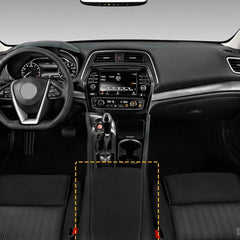Fit Nissan Maxima 2016-2023 Front Center Console Lid Armrest Cover Gray Stitch A 6B93BC-57 [2]