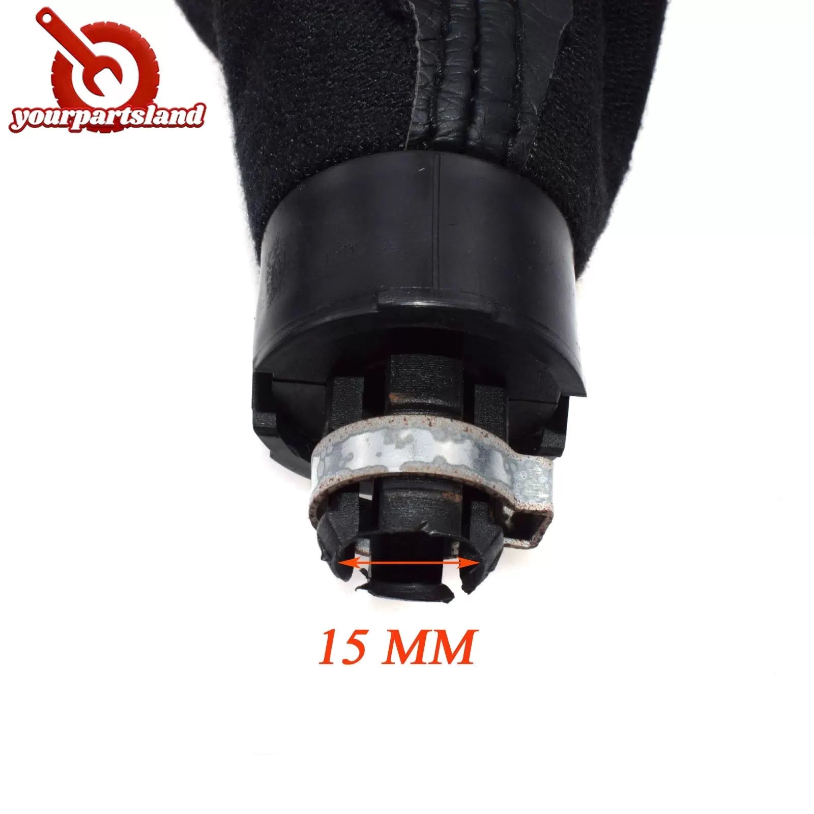 Fit VW Golf Jetta 98-05 Chrome 6 Speed Shifter Gear Shift Knob Gaitor Boot 6B93BC-57 [3]