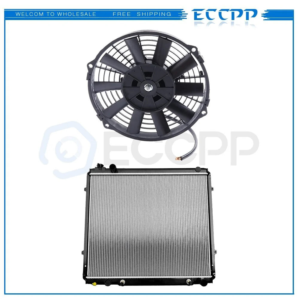 Fit for 2004 Toyota Tundra 4.7L Cooling Fan & Radiator Kit 6B93BC-57 [1]