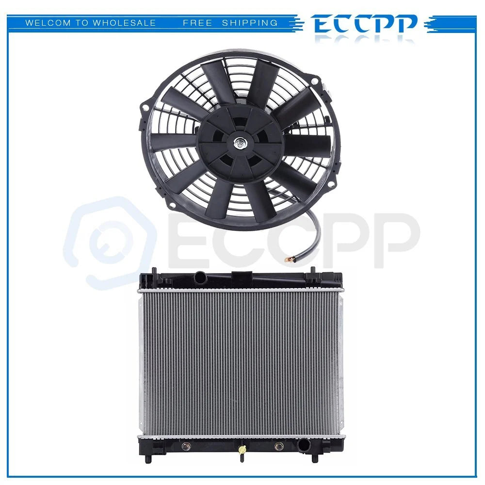 Fit for 2006-2013 Toyota Yaris 1.5L Cooling Fan & 2890 Radiator Kit 6B93BC-57 [1]