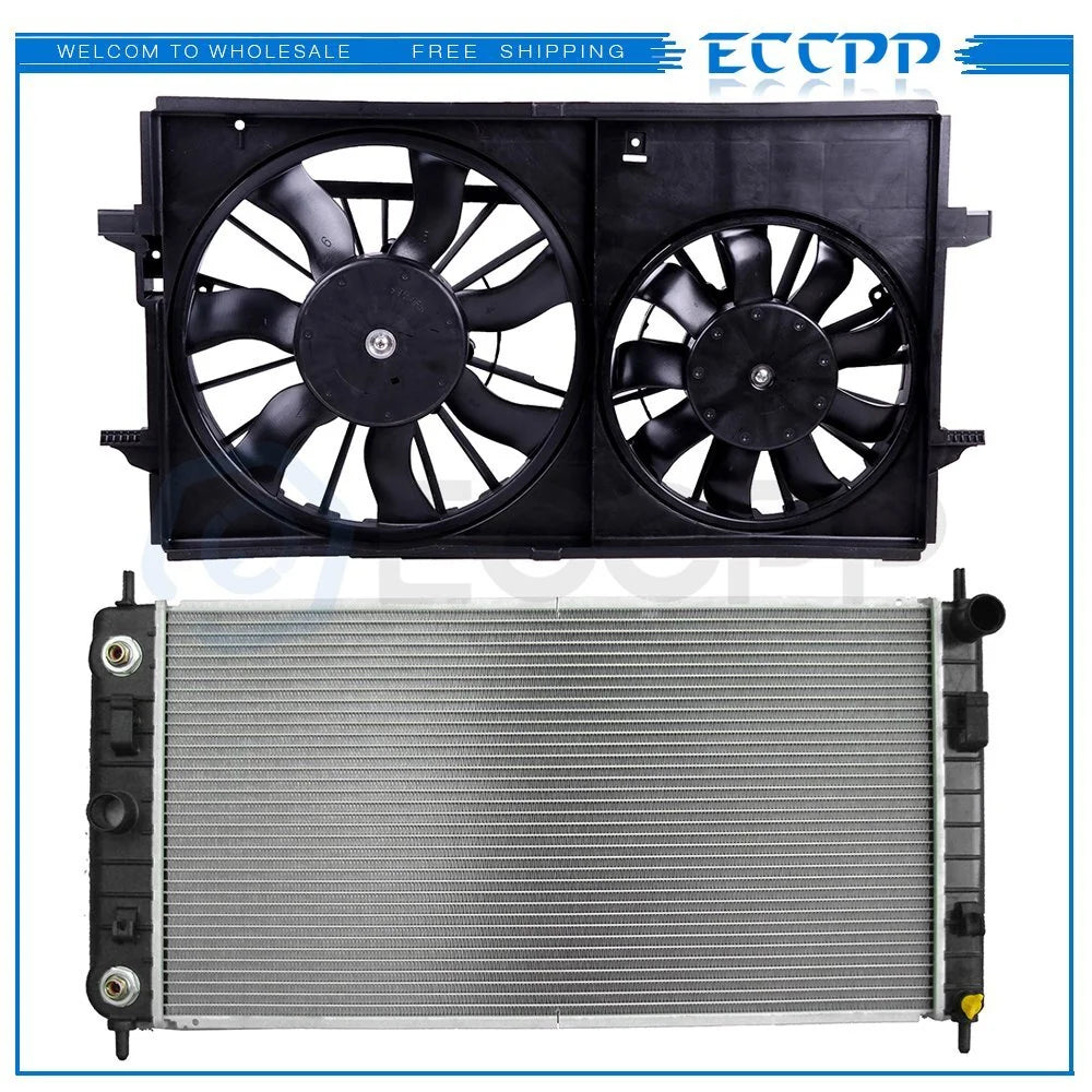 Fit for 2008 Chevrolet Malibu 2.2L   Cooling Fan & Radiator Kit KOEEP [1]