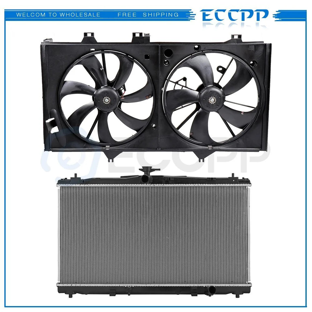 Fit for 2012-2017 Toyota Camry 2.5L Cooling Fan & Radiator Kit 6B93BC-57 [1]