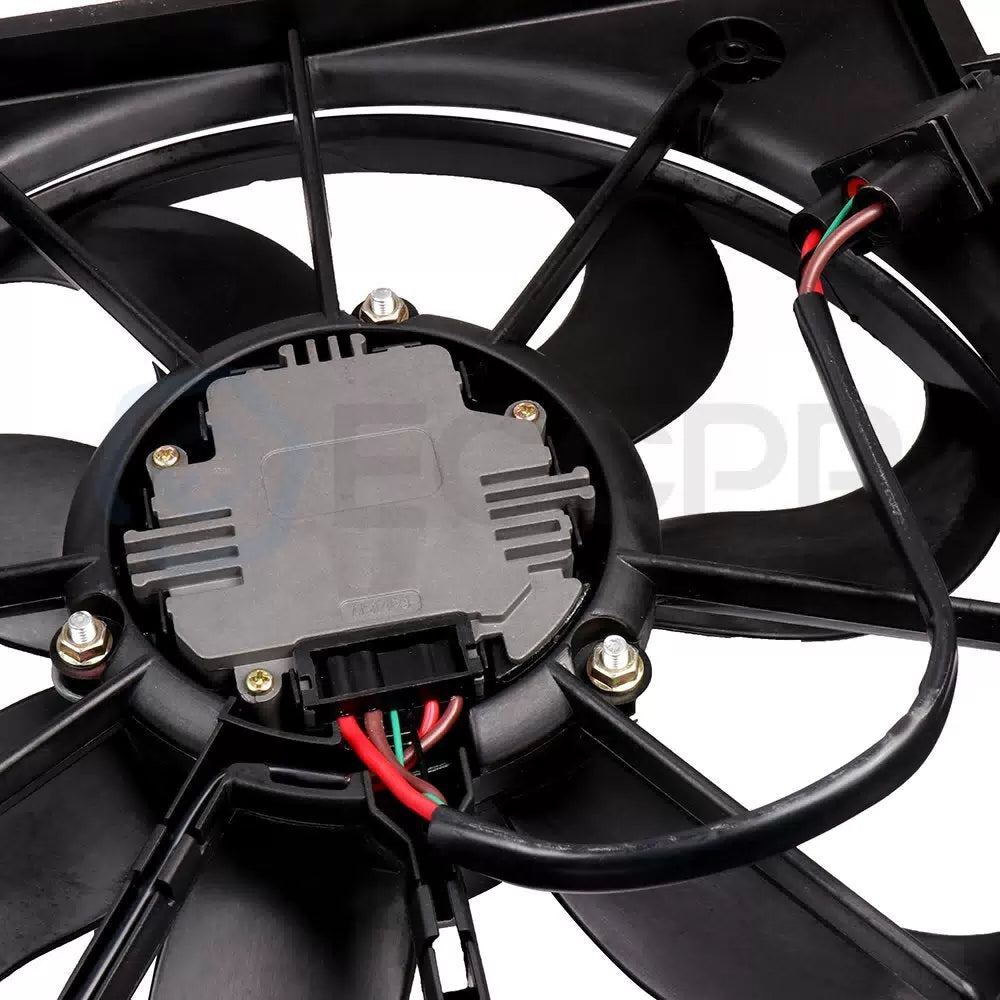 Fit for 2013 Volkswagen Beetle 2.5L   Cooling Fan & Radiator Kit 6B93BC-57 [7]