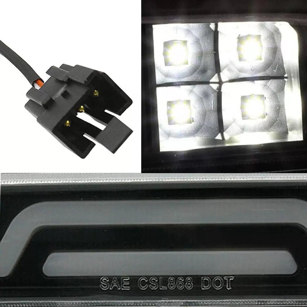 Fit for 99-16 Ford F350 F250 F450 Super Duty LED 3rd Brake Light Stop Lamp Smoke 6B93BC-57 [7]