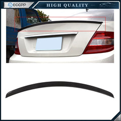 Fits 08-14 Mercedes Benz W204 C Class Real Carbon Fiber Rear 6B93BC-57 [1]