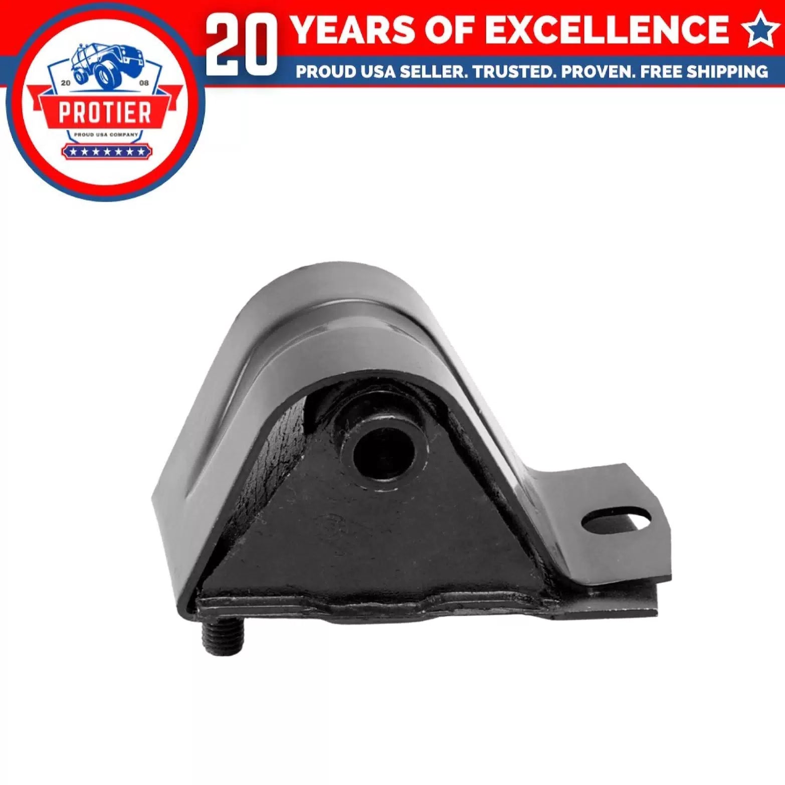 Fits 1984-2000 Jeep Cherokee 2.5L Front Right & Left Motor Mount Set 2PCS : 6B93BC-57 [2]