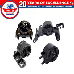 Fits 1997-2003 Ford Escort 2.0L MANUAL Engine Motor & Trans Mount Set 4pcs 6B93BC-57 [1]