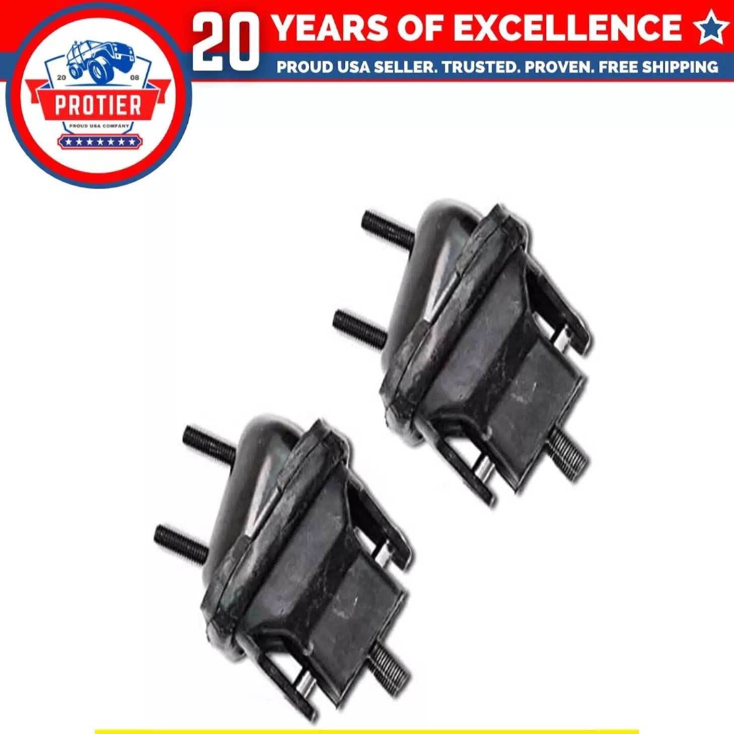Fits 1998-2004 Chrysler Concorde/1999-2004 300M 3.2L 3.5L Front Motor Mount Set 6B93BC-57 [1]
